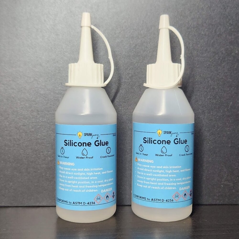NEW 200 mL Silicone Glue Craft Supplies Art School Supplies Bottles Waterproof